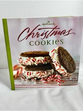 Hallmark Christmas Cookies Cookbook - Red, Green & White